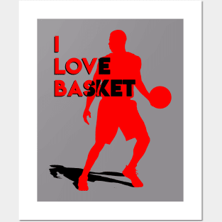 BASKET LOVERS C Posters and Art